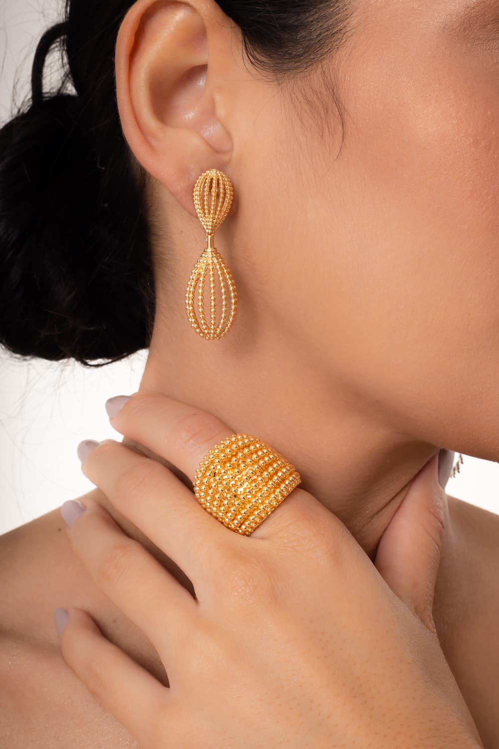 Pendientes de burbujas