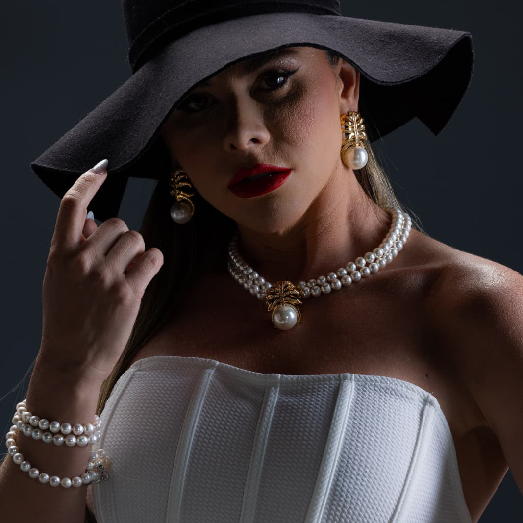 Conjunto de perlas Generosa