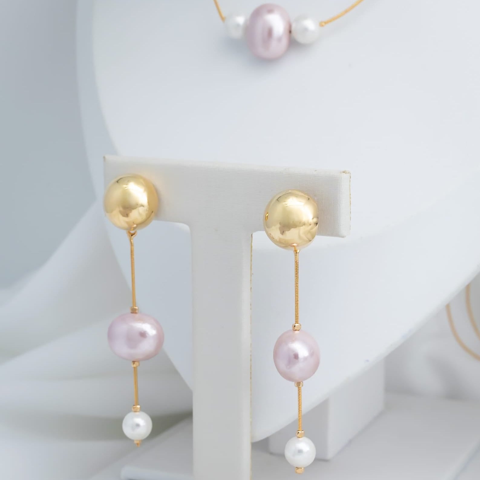 Serafiny Blush Pearl Set