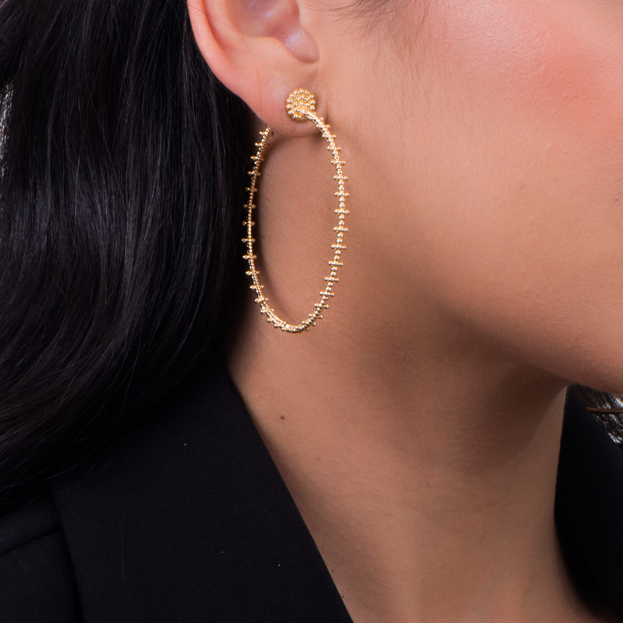 Pendientes de aro Coillone