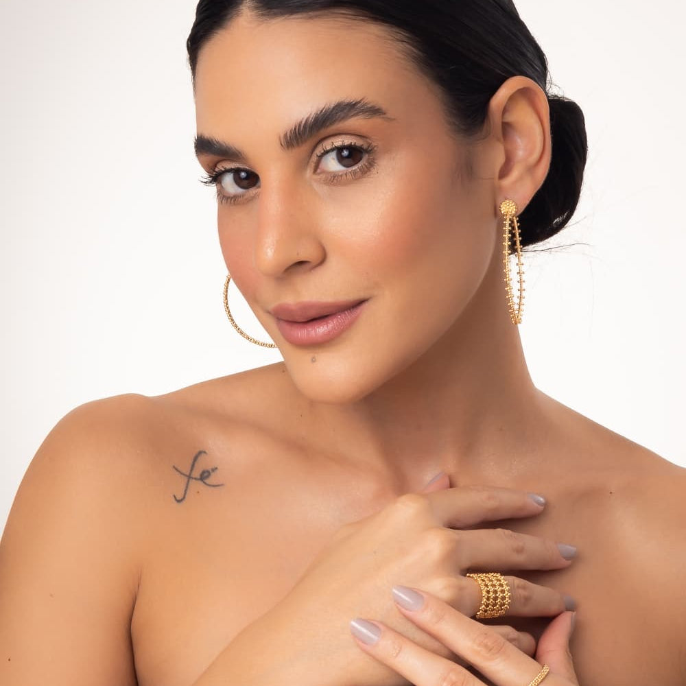 Pendientes de aro Coillone